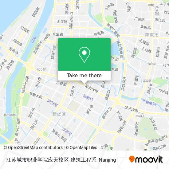 江苏城市职业学院应天校区-建筑工程系 map