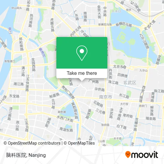 脑科医院 map
