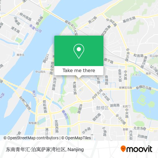 东南青年汇·泊寓萨家湾社区 map
