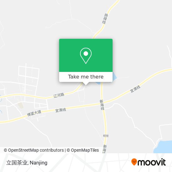 立国茶业 map