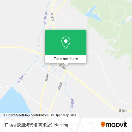 口福香脱脂烤鸭馆(海歌店) map