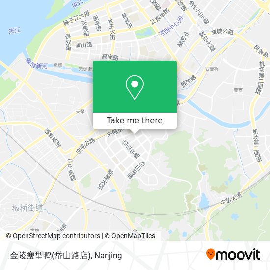 金陵瘦型鸭(岱山路店) map