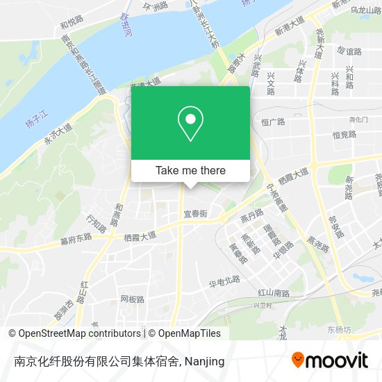南京化纤股份有限公司集体宿舍 map