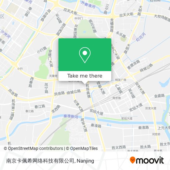 南京卡佩希网络科技有限公司 map