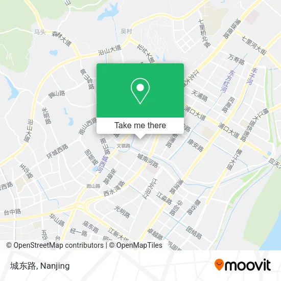 城东路 map