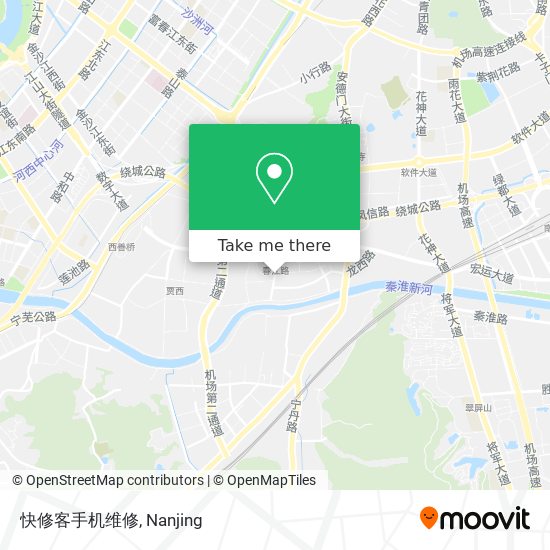 快修客手机维修 map