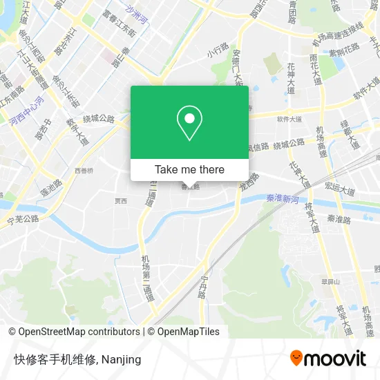 快修客手机维修 map