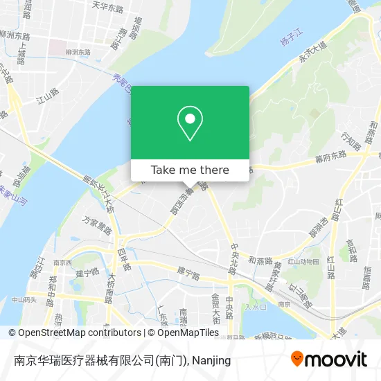 南京华瑞医疗器械有限公司(南门) map