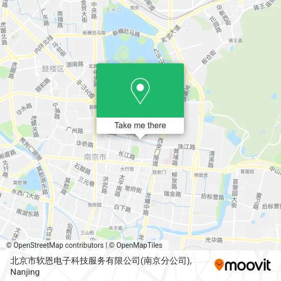 北京市软恩电子科技服务有限公司(南京分公司) map