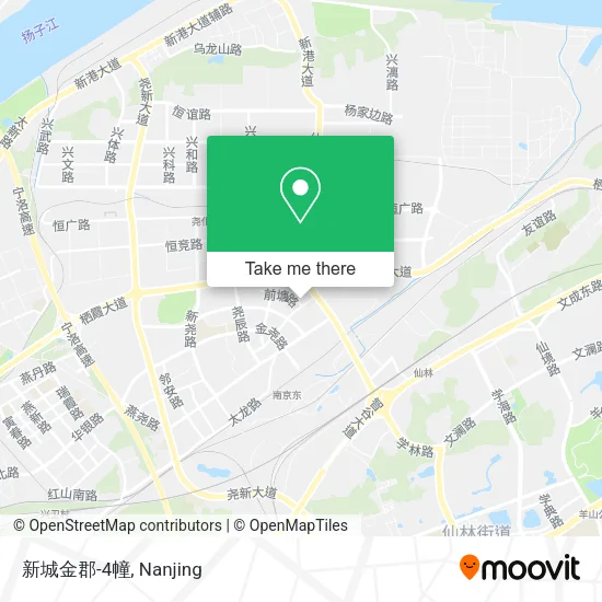 新城金郡-4幢 map