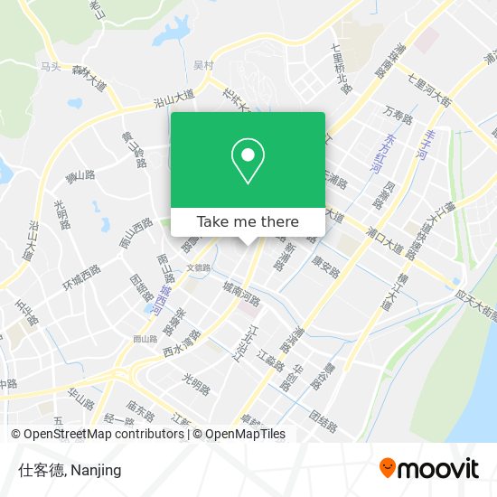 仕客德 map