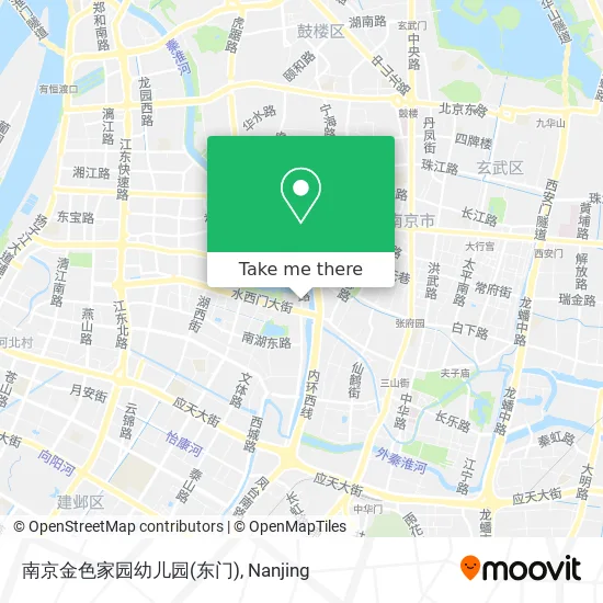 南京金色家园幼儿园(东门) map