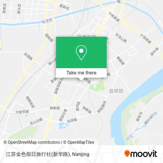 江苏金色假日旅行社(新华路) map
