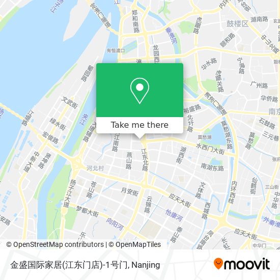 金盛国际家居(江东门店)-1号门 map