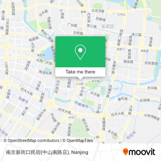 南京新街口民宿(中山南路店) map