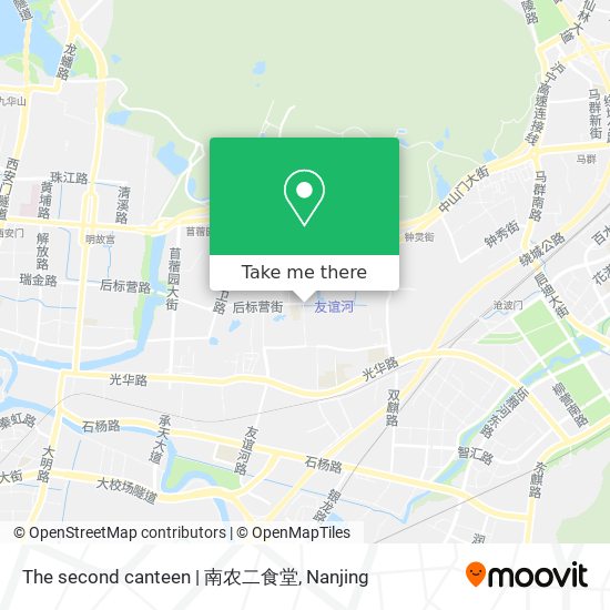 The second canteen | 南农二食堂 map