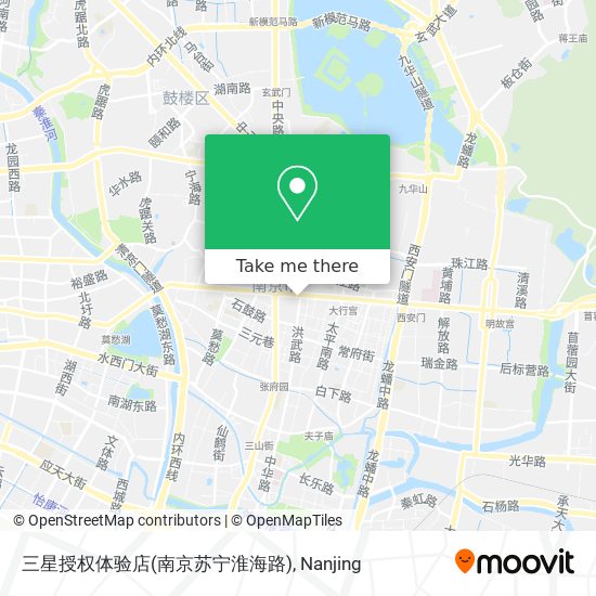 三星授权体验店(南京苏宁淮海路) map