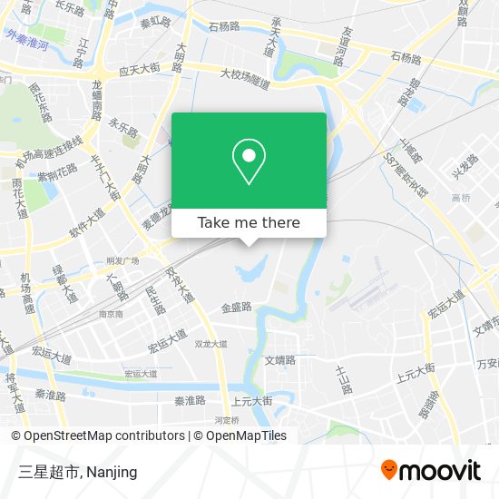 三星超市 map