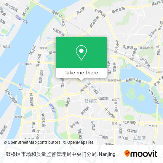 鼓楼区市场和质量监督管理局中央门分局 map