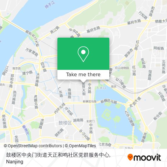 鼓楼区中央门街道天正和鸣社区党群服务中心 map