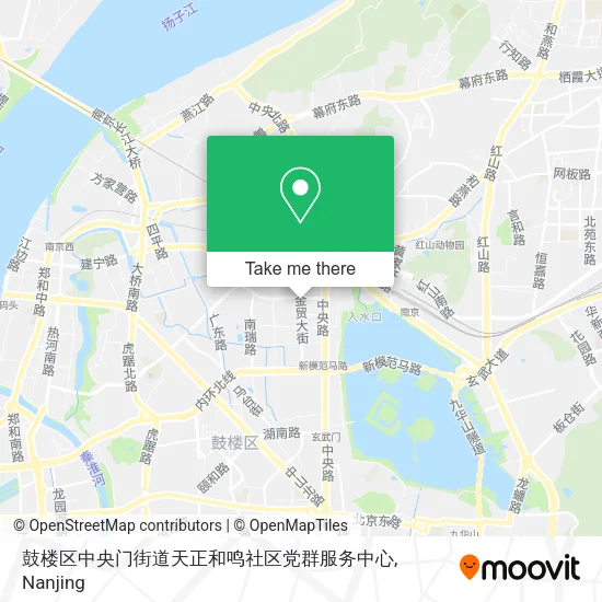 鼓楼区中央门街道天正和鸣社区党群服务中心 map