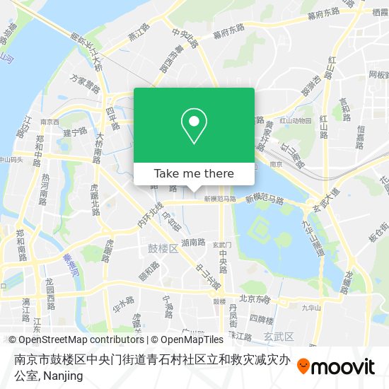 南京市鼓楼区中央门街道青石村社区立和救灾减灾办公室 map