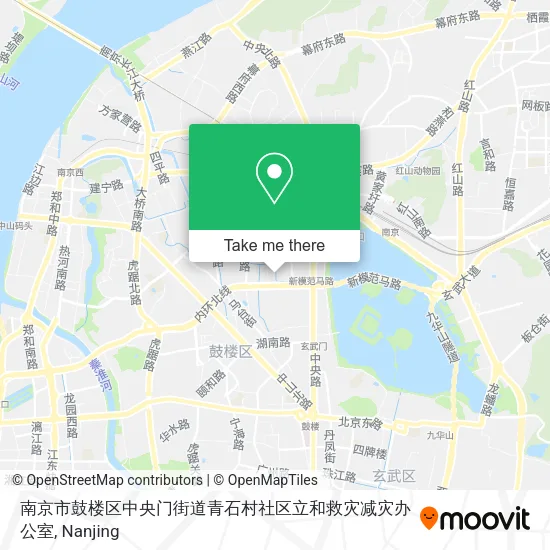 南京市鼓楼区中央门街道青石村社区立和救灾减灾办公室 map