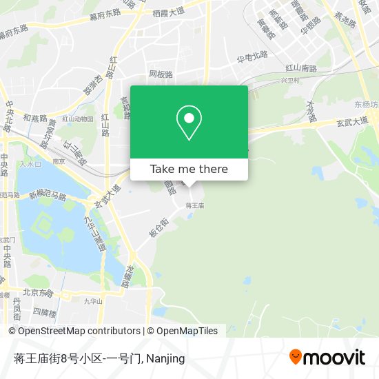 蒋王庙街8号小区-一号门 map