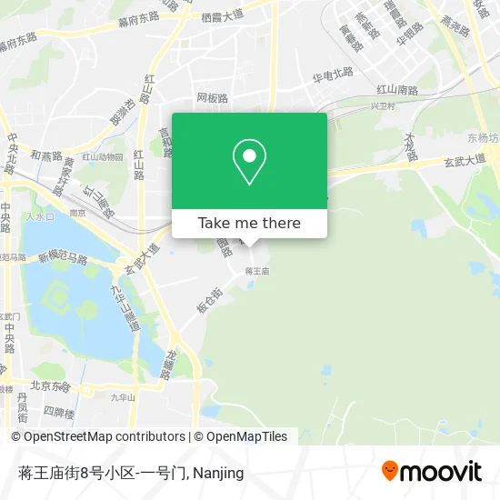 蒋王庙街8号小区-一号门 map