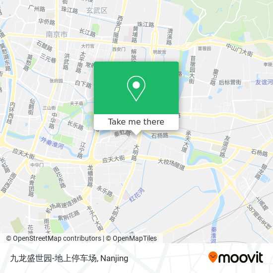 九龙盛世园-地上停车场 map