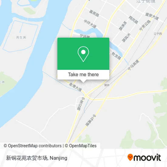 新铜花苑农贸市场 map