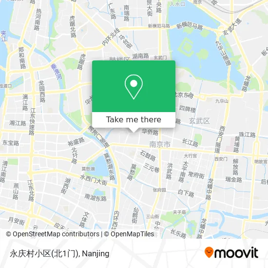 永庆村小区(北1门) map