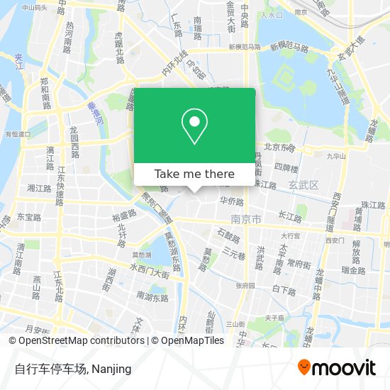 自行车停车场 map