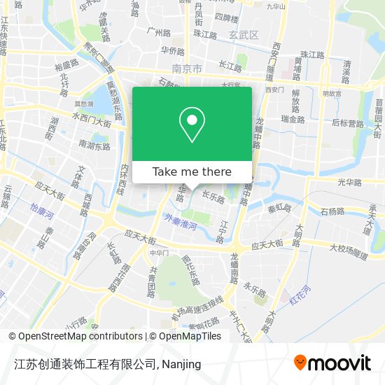 江苏创通装饰工程有限公司 map