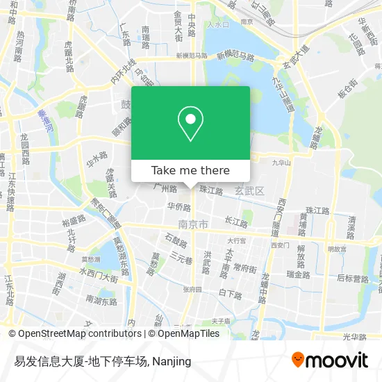 易发信息大厦-地下停车场 map
