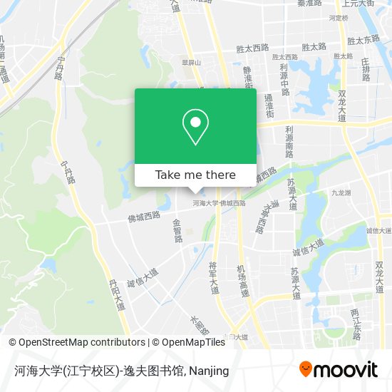 河海大学(江宁校区)-逸夫图书馆 map