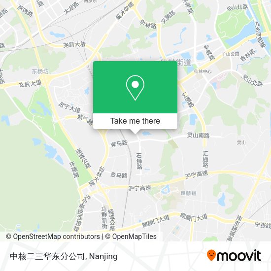 中核二三华东分公司 map