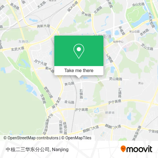 中核二三华东分公司 map