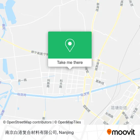 南京白港复合材料有限公司 map