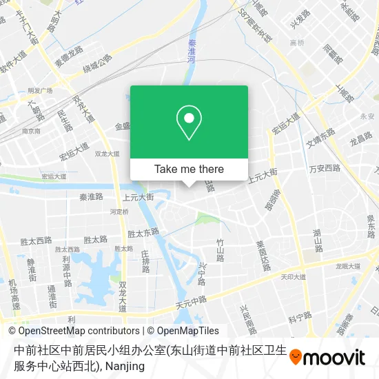 中前社区中前居民小组办公室(东山街道中前社区卫生服务中心站西北) map