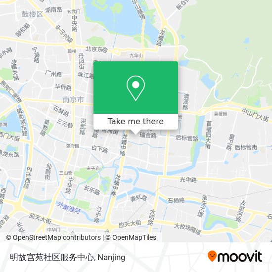 明故宫苑社区服务中心 map