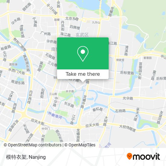 模特衣架 map