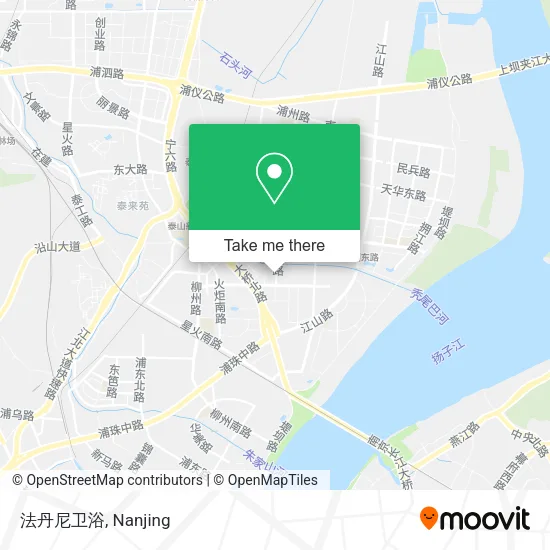 法丹尼卫浴 map