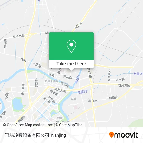 冠喆冷暖设备有限公司 map