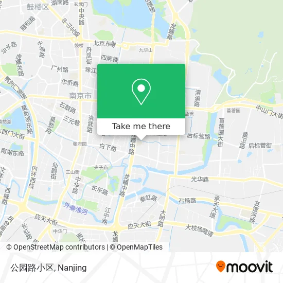 公园路小区 map