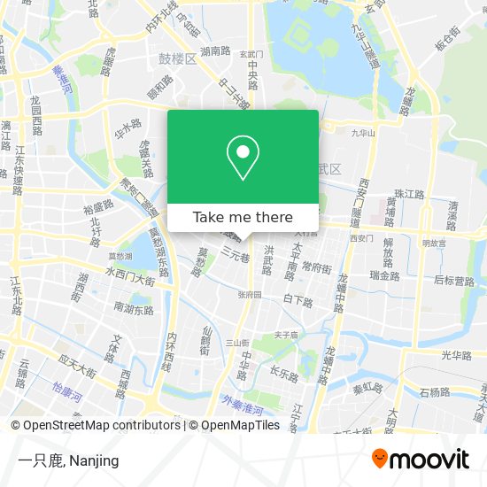 一只鹿 map