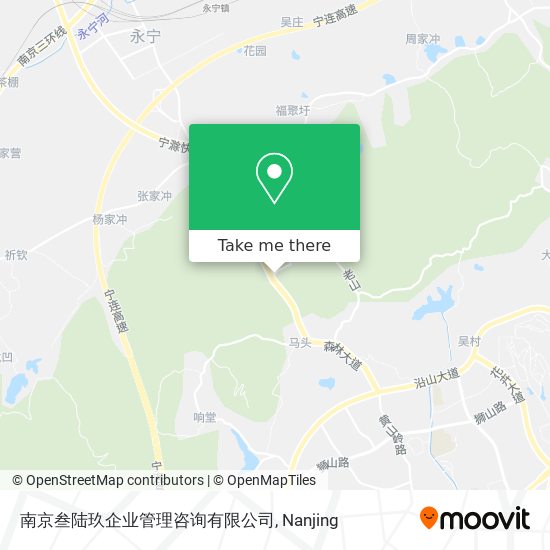 南京叁陆玖企业管理咨询有限公司 map
