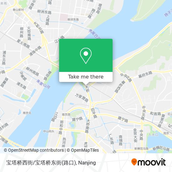 宝塔桥西街/宝塔桥东街(路口) map