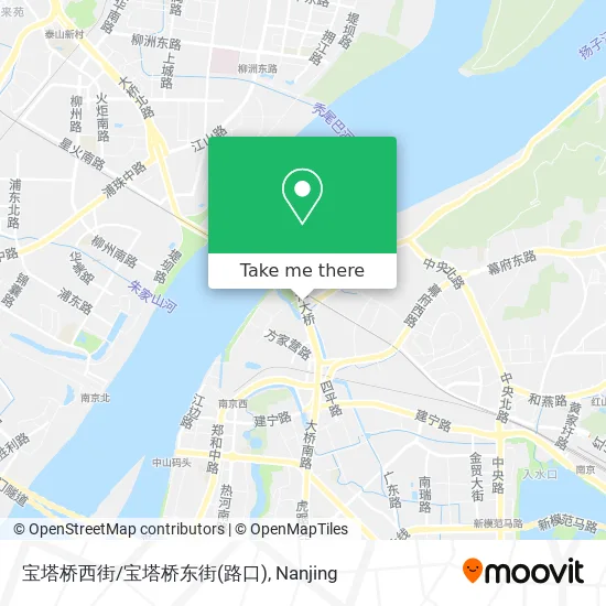 宝塔桥西街/宝塔桥东街(路口) map