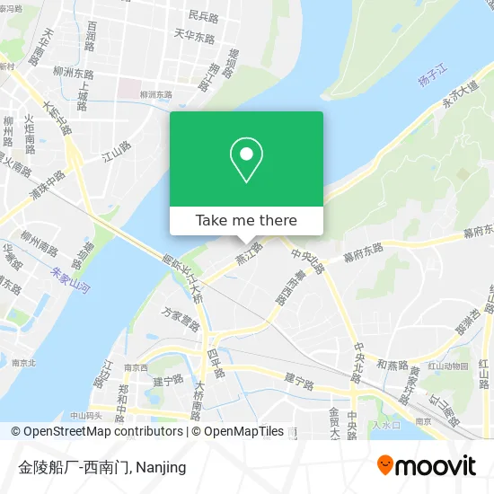 金陵船厂-西南门 map